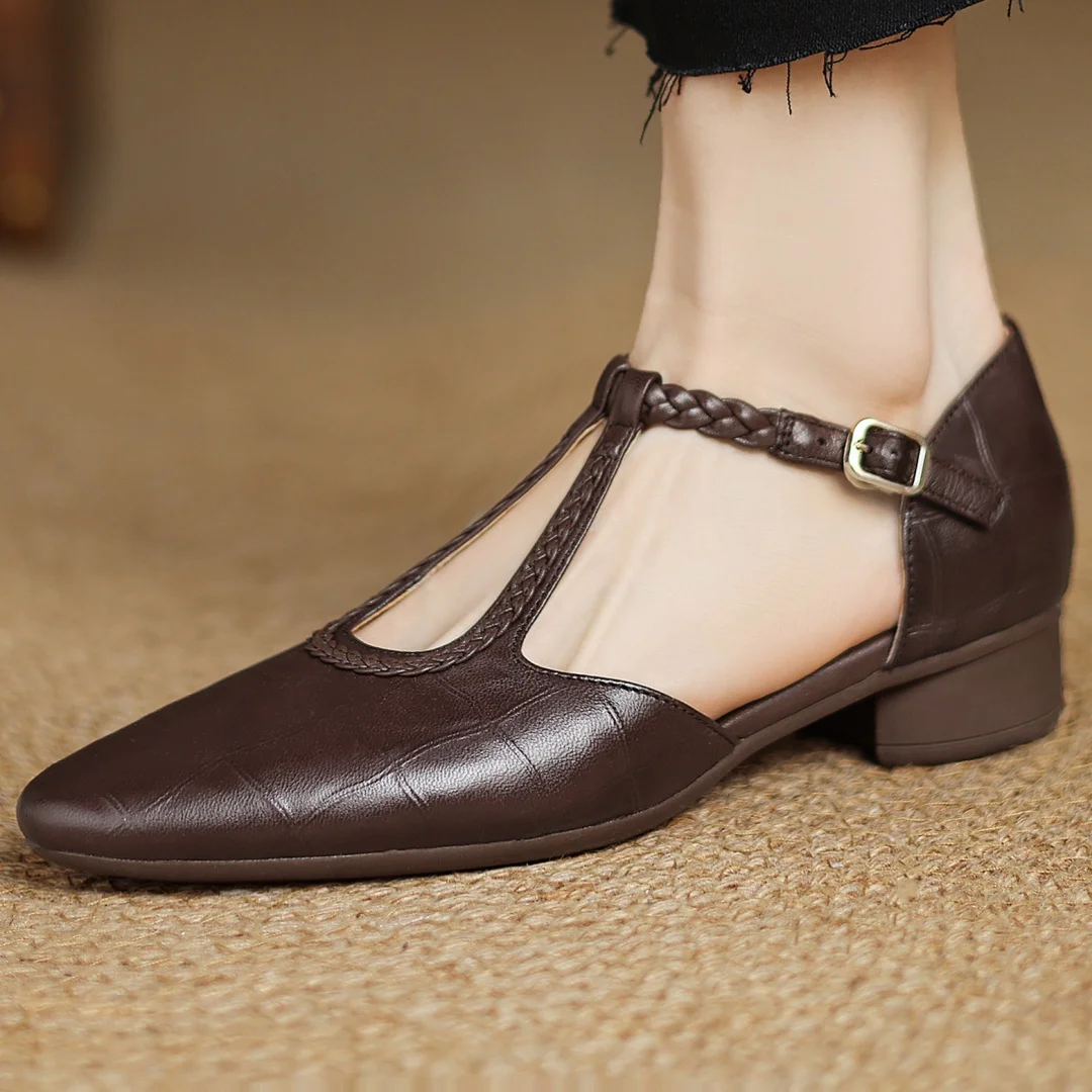 Vivienne™ | Kepa Leather Mary Janes