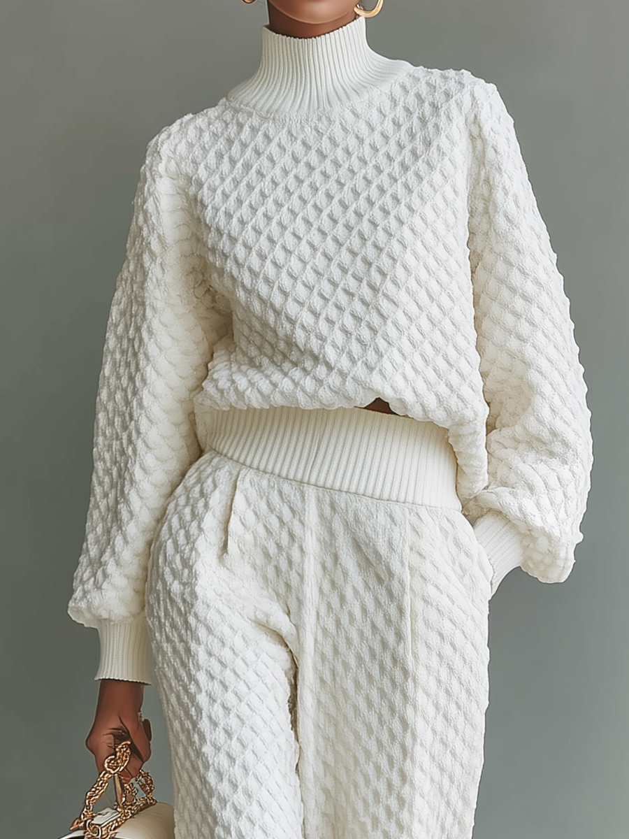 Lyra™ – Wide-Leg Knitted Set