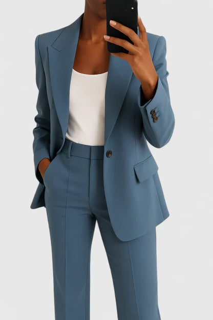 Corvella™ | Elegant Two-Piece Suit Set