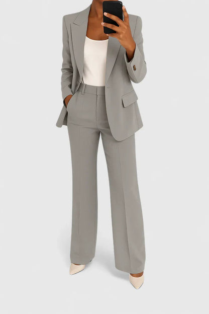 Corvella™ | Elegant Two-Piece Suit Set