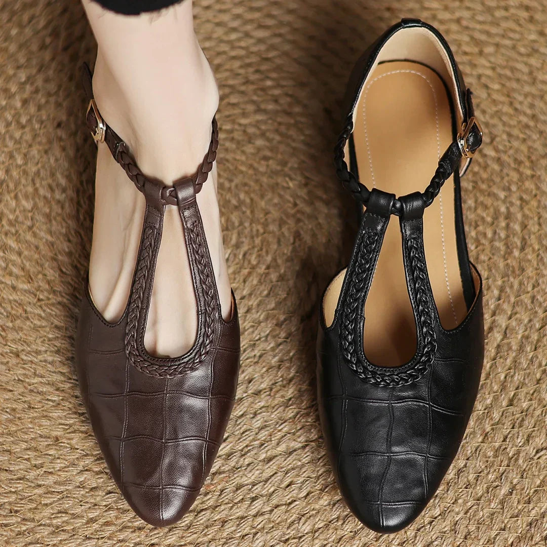 Vivienne™ | Kepa Leather Mary Janes