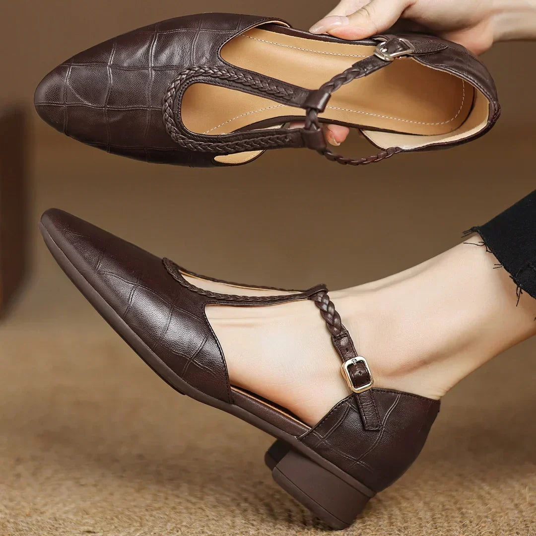 Vivienne™ | Kepa Leather Mary Janes