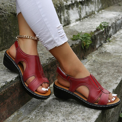 Nora - Fish Mouth Orthopedic Summer Sandals