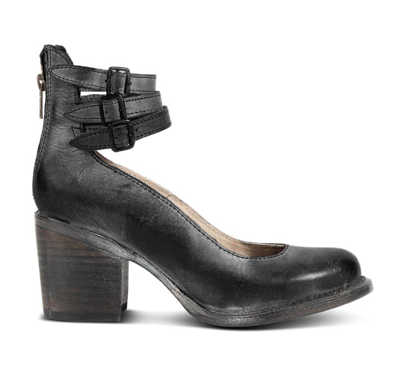 Ever - Women’s Round Toe Chunky Heels