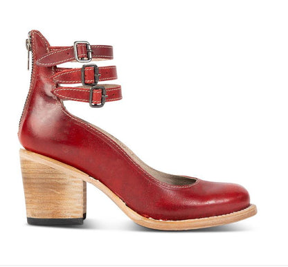 Ever - Women’s Round Toe Chunky Heels