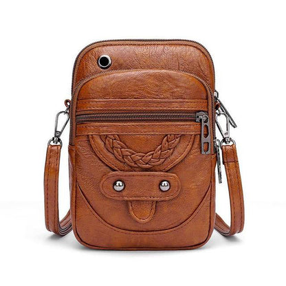 Marisela - Vintage Braided Crossbody Bag