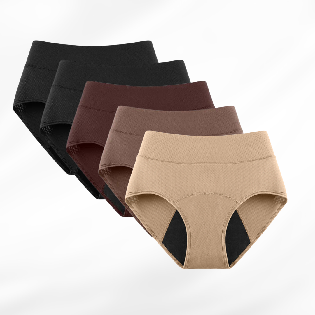 Eira - Comfort-Fit Leakproof Underwear (5-Pack)