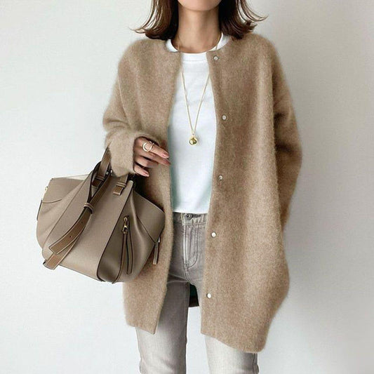 Zoey - Chic and Comfortable Woolen Jacket for Women