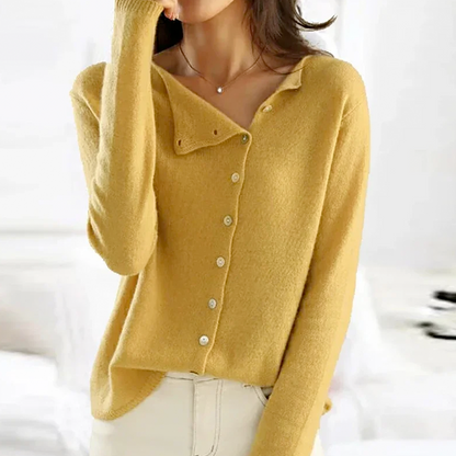 Ember - Elegant Wool Jacket with Side Closure